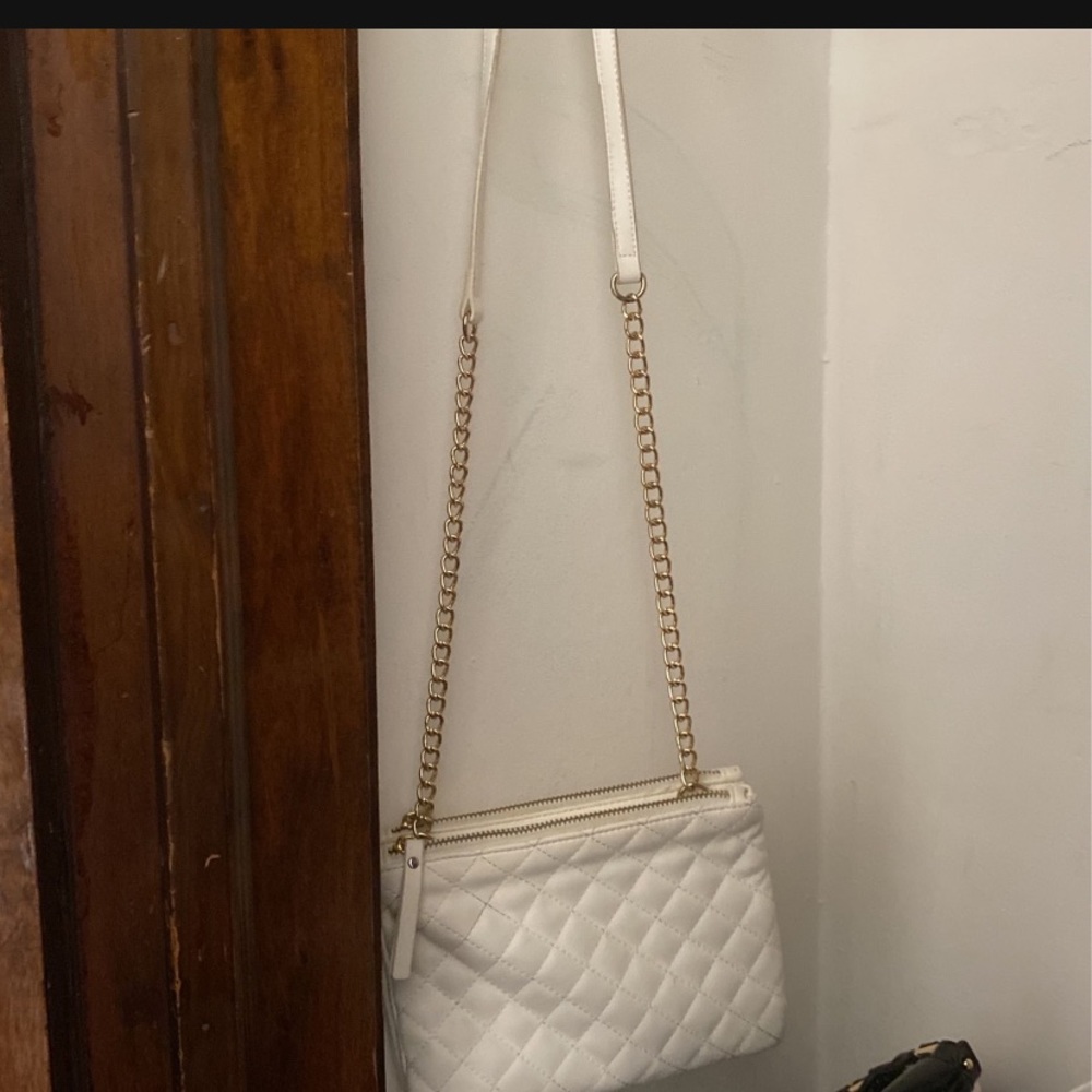White purse